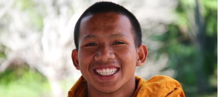 dental patient after treatment